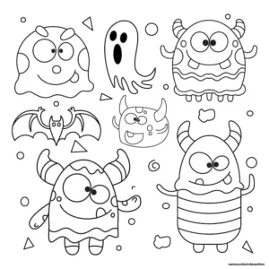 Desenhos de Monsters, Inc para Colorir Imprimir Grátis 16