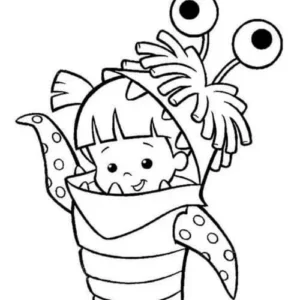 Desenhos de Monsters, Inc para Colorir Imprimir Grátis 10