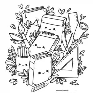 Desenhos de Books Imprimir Grátis 02