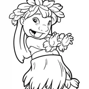 Desenhos de Lilo & Stitch Imprimir Grátis 04