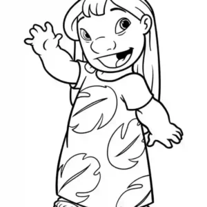Desenhos de Lilo & Stitch Imprimir Grátis 03