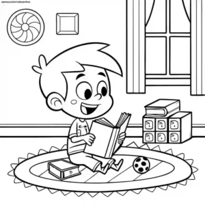 Desenhos de Books Imprimir Grátis 04