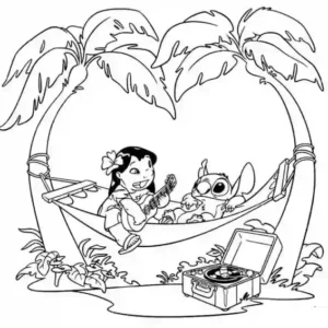Desenhos de Lilo & Stitch Imprimir Grátis 12