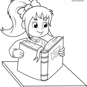 Desenhos de Books Imprimir Grátis 19