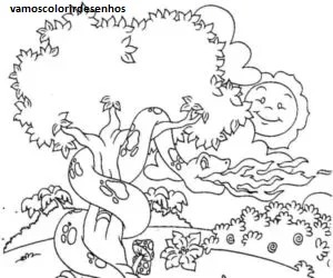 Desenhos de Boitatá para Colorir Imprimir Grátis 20