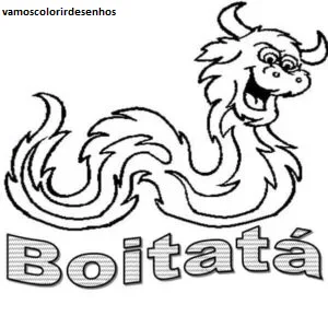 Desenhos de Boitatá para Colorir Imprimir Grátis 12