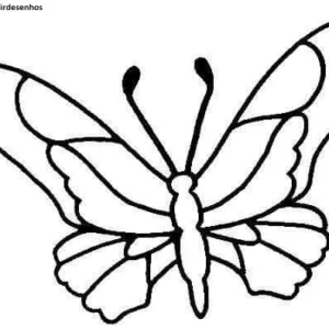 Desenhos de Butterflies para Colorir Imprimir Grátis 11