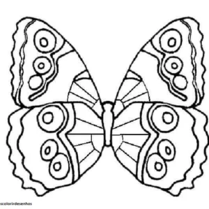 Desenhos de Butterflies para Colorir Imprimir Grátis 09