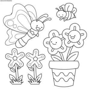 Desenhos de Butterflies para Colorir Imprimir Grátis 13