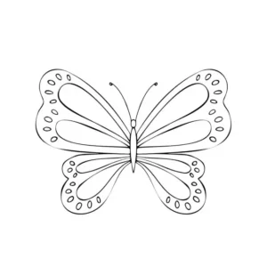 Desenhos de Butterflies para Colorir Imprimir Grátis 14