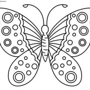 Desenhos de Butterflies para Colorir Imprimir Grátis 16