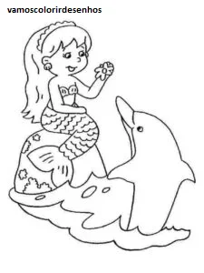 Desenhos de Pink dolphin para Colorir Imprimir Grátis 11