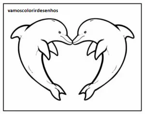 Desenhos de Pink dolphin para Colorir Imprimir Grátis 16