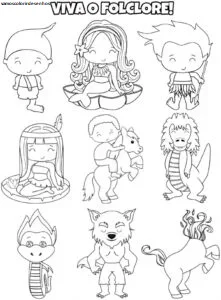 Desenhos de Brazilian para Colorir Imprimir Grátis 01