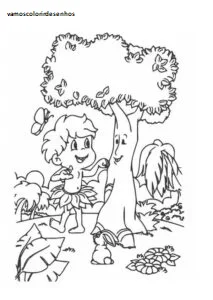 Desenhos de Brazilian Folklore Colorir Imprimir Grátis 09