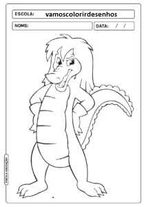 Desenhos de Brazilian Folklore Colorir Imprimir Grátis 03