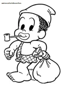 Desenhos de Brazilian Folklore Colorir Imprimir Grátis 06