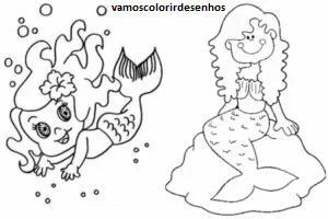 Desenhos de Iara (Mother of Water) para Colorir Imprimir Grátis 09
