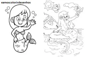 Desenhos de Iara (Mother of Water) para Colorir Imprimir Grátis 19