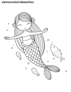 Desenhos de Iara (Mother of Water) para Colorir Imprimir Grátis 16