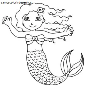 Desenhos de Iara (Mother of Water) para Colorir Imprimir Grátis 14