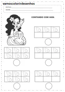 Desenhos de Iara (Mother of Water) para Colorir Imprimir Grátis 15