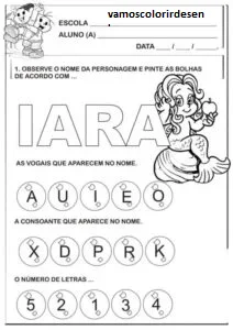Desenhos de Iara (Mother of Water) para Colorir Imprimir Grátis 07