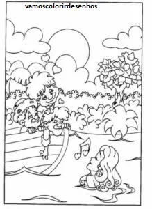 Desenhos de Iara (Mother of Water) para Colorir Imprimir Grátis 05