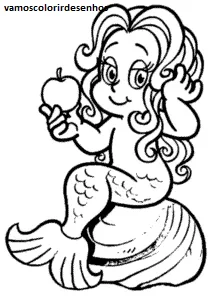 Desenhos de Iara (Mother of Water) para Colorir Imprimir Grátis 11