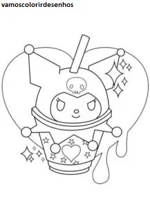 Desenhos de Kuromi para Colorir Imprimir Grátis 01
