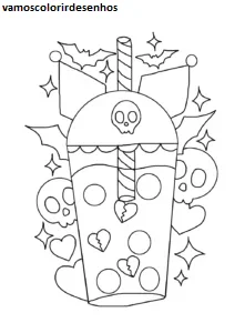 Desenhos de Kuromi para Colorir Imprimir Grátis 16