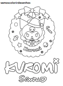 Desenhos de Kuromi para Colorir Imprimir Grátis 20